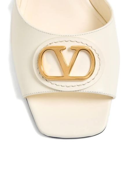Valentino Garavani 60mm VLogo Signature sandals - White