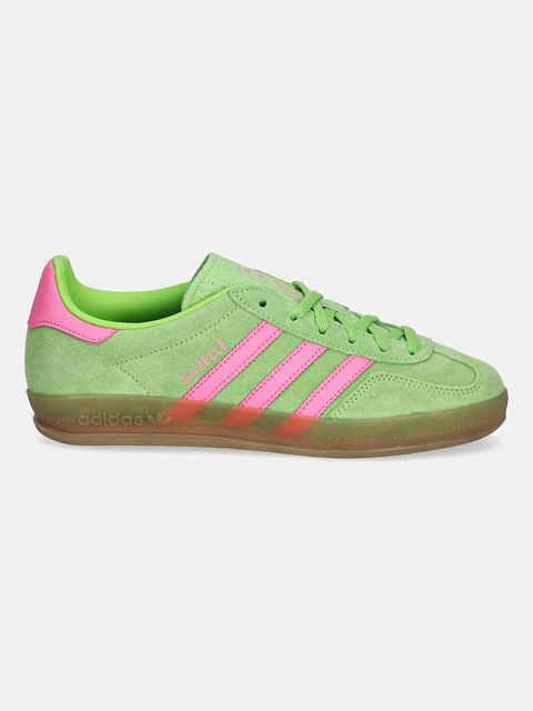 adidas Originals sneakersy zamszowe Gazelle Indoor damskie kolor zielony JQ1794 - zdjęcie produktu nr 2