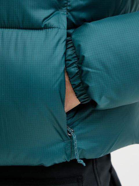 Columbia kurtka Puffect Colorblock kolor zielony zimowa 2088501