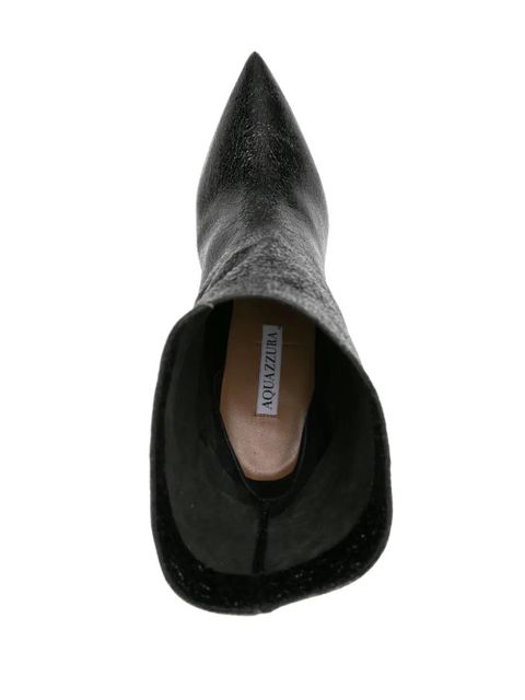 Aquazzura Matignon 75mm ankle boots - Black