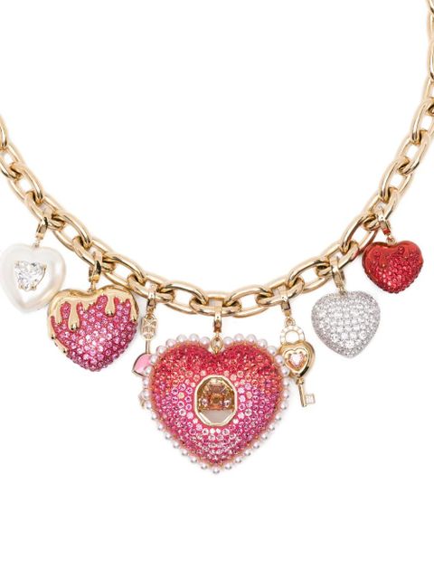 Swarovski Idyllia chain necklace - Gold