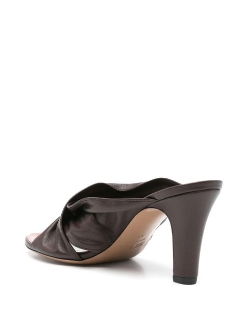 Paris Texas 75mm Maria sandals - Brown