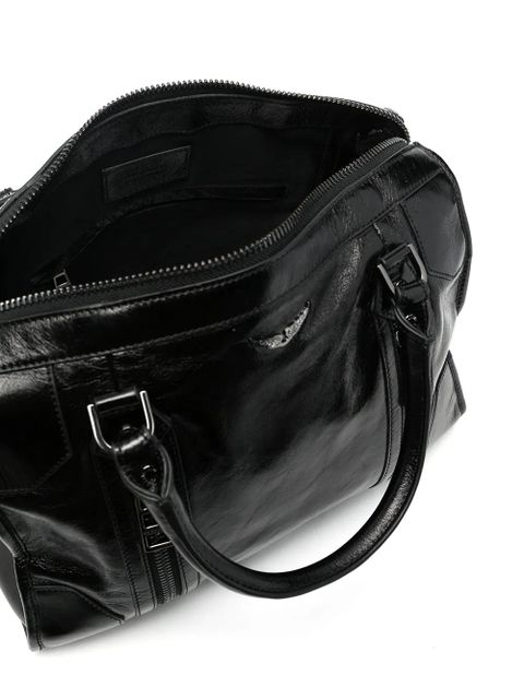 Zadig&Voltaire top handles leather tote bag - Black