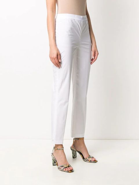TWINSET slim-fit trousers - White