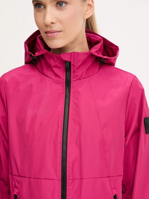 Dkny kurtka kolor różowy przejściowa DP5J9488