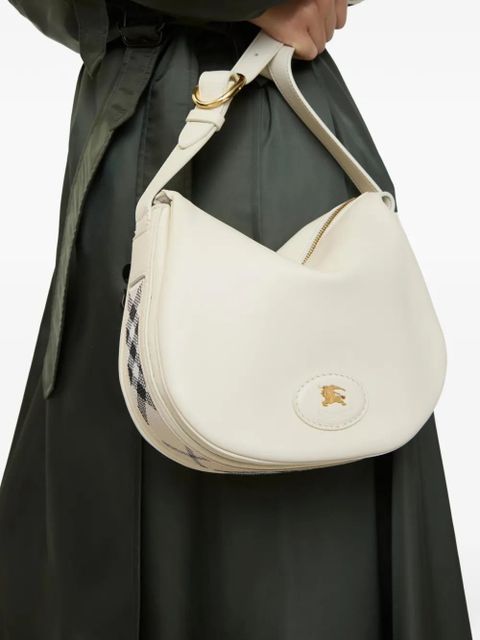 Burberry Tavistock check taping crossbody bag - Neutrals