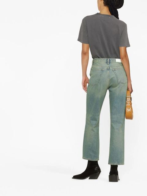 Golden Goose logo-print crew-neck T-shirt - Grey