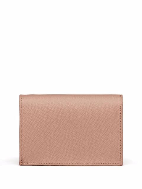 Prada logo-plaque small wallet - Pink - zdjęcie produktu nr 2