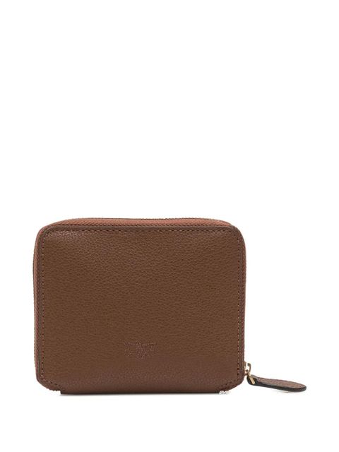PINKO Taylor embossed logo zip-around purse - Brown - zdjęcie produktu nr 2