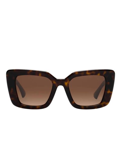 Burberry Equestrian Knight Design sunglasses - Brown