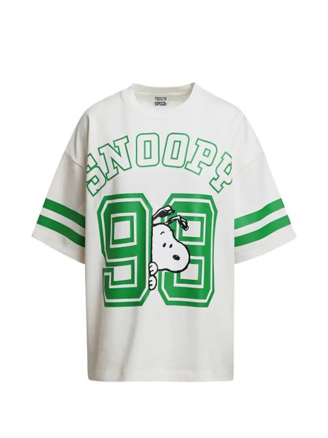 Essentiel Antwerp Snoopy-print T-shirt - White - zdjęcie produktu nr 1