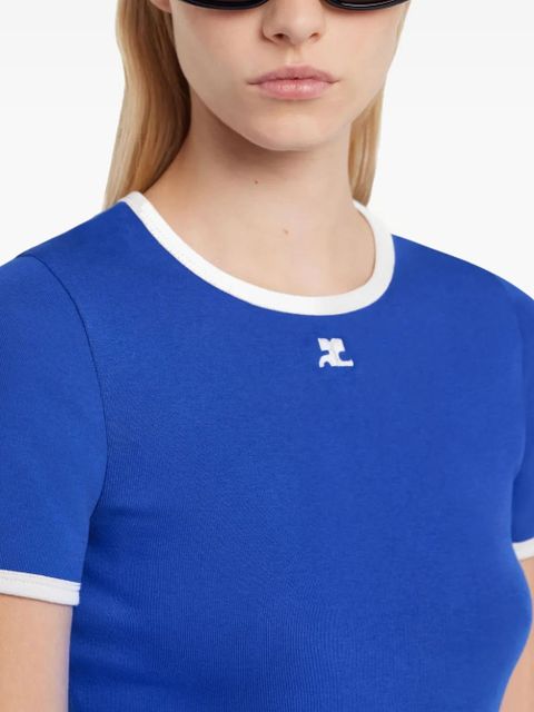 Courrèges Heritage t-shirt - Blue