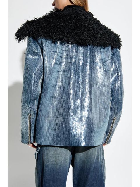 Diesel DE-BIKA-S jacket - Blue