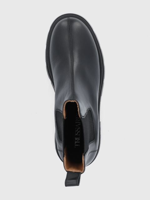 Trussardi Sztyblety skórzane Beatles