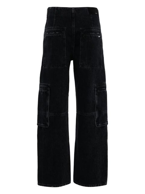 AMIRI faded-effect cargo trousers - Black - zdjęcie produktu nr 2