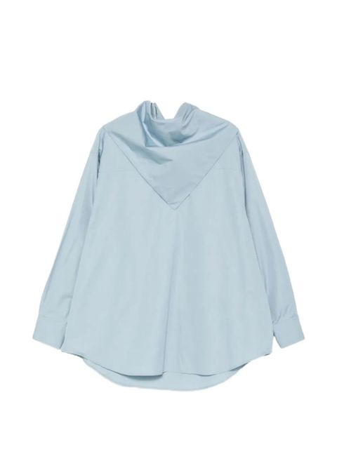 AMI Paris bandana-collar shirt - Blue - zdjęcie produktu nr 1