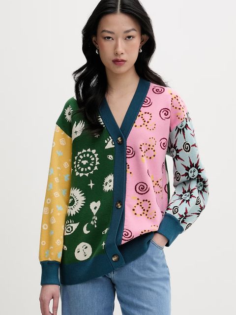 Never Fully Dressed kardigan damski z wiskozą - zdjęcie produktu nr 1