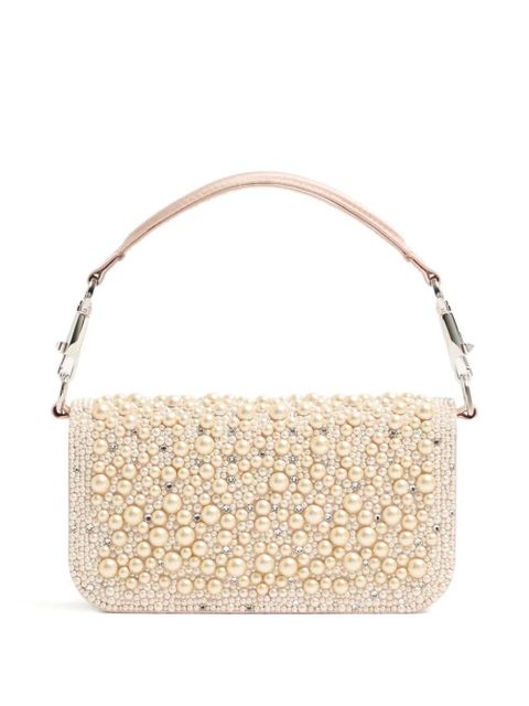 Valentino Garavani small Locò logo-embellished tote bag - Neutrals