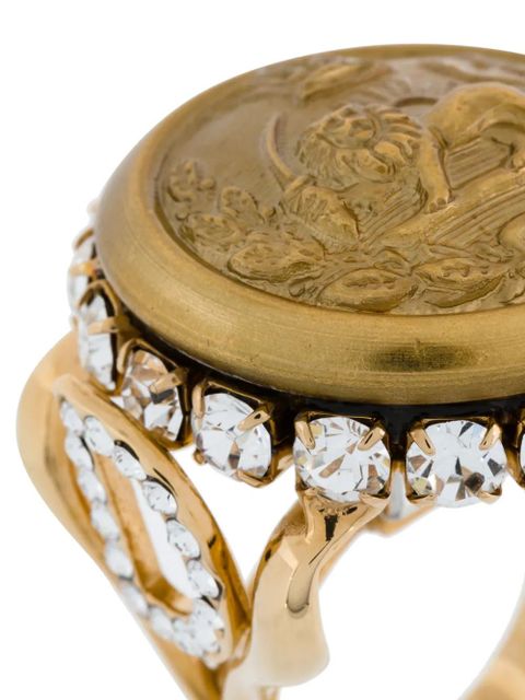 Dolce & Gabbana lion signet ring - Yellow