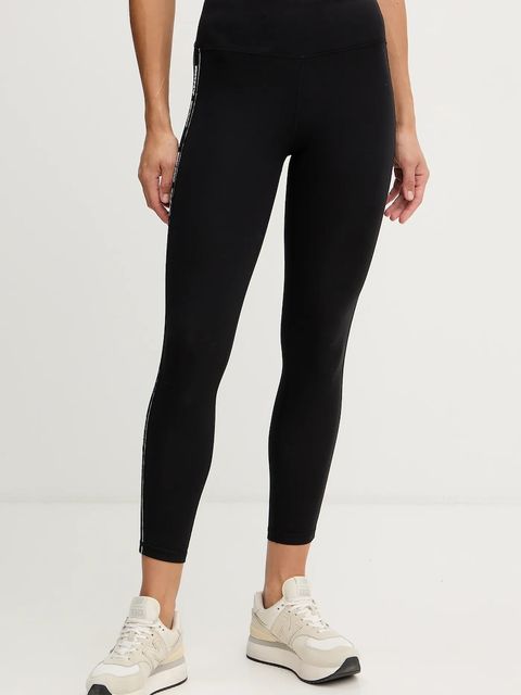Dkny legginsy damskie kolor czarny gładkie DP5P1883 - zdjęcie produktu nr 1