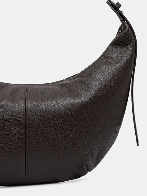 Answear.LAB torebka skórzana kolor brązowy