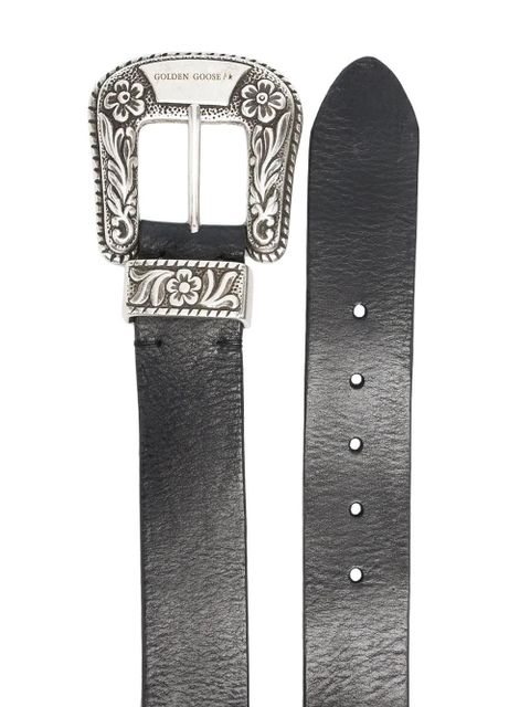 Golden Goose Western-inspired buckled belt - Black - zdjęcie produktu nr 2