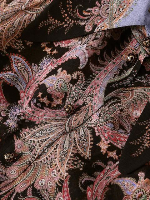 ZIMMERMANN Alchemy paisley-print belted maxi dress - Black