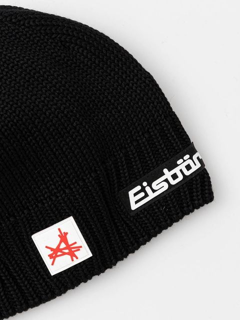 Eisbar czapka z dodatkiem wełny Trop MÜ SA kolor czarny E33166