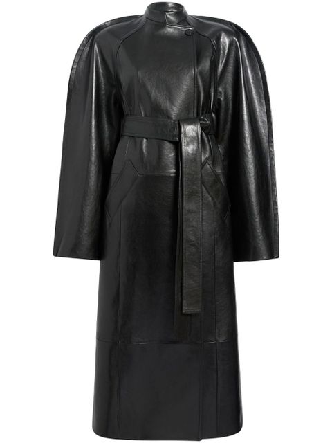 KHAITE Rothen coat - Black