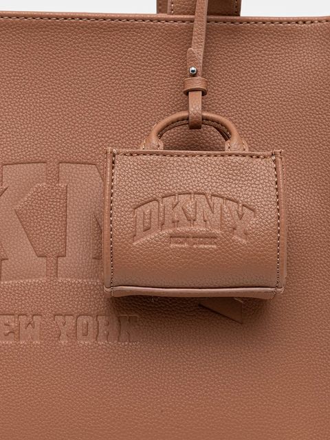 Dkny torebka HADLEE kolor brązowy R53AAR57