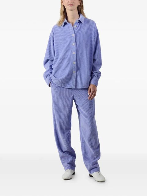 American Vintage Padow corduroy shirt - Purple - zdjęcie produktu nr 2