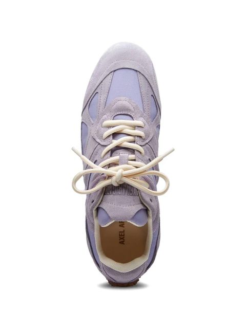 Axel Arigato Slow suede-panel sneakers - Purple