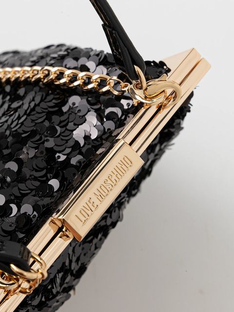 Love Moschino torebka kolor czarny JC4146PP0NKK100A