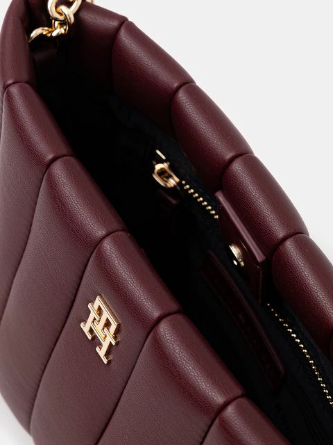 Tommy Hilfiger torebka kolor bordowy AW0AW17690