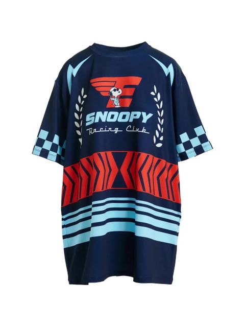 Essentiel Antwerp Peanuts graphic-print oversized T-shirt - Blue - zdjęcie produktu nr 1
