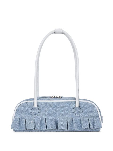 Marge Sherwood x Peanuts ruffled boston shoulder bag - Blue - zdjęcie produktu nr 1