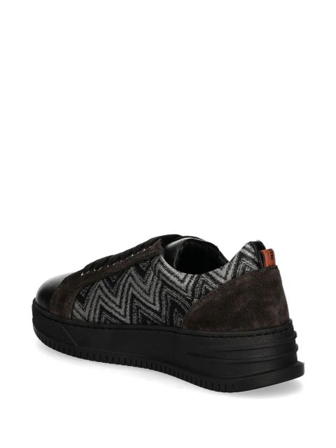 Missoni suede sneakers - Black
