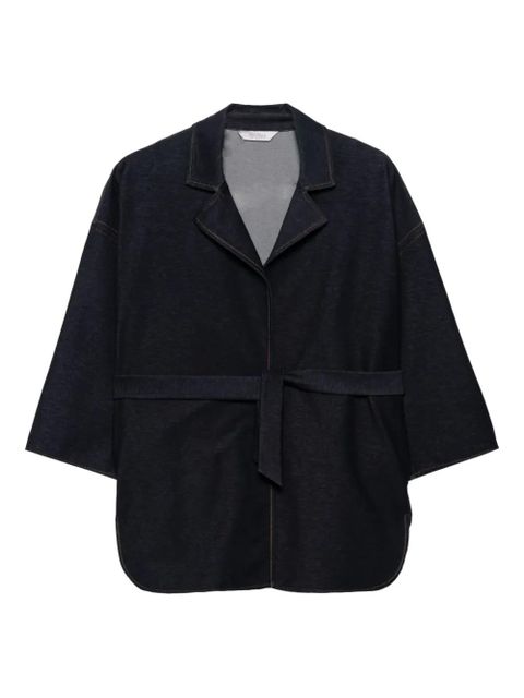 Max Mara belted jacket - Blue - zdjęcie produktu nr 1