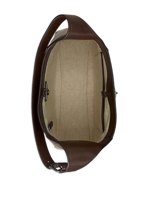 Lauren Ralph Lauren curved-handle tote bag - Brown - zdjęcie produktu nr 2