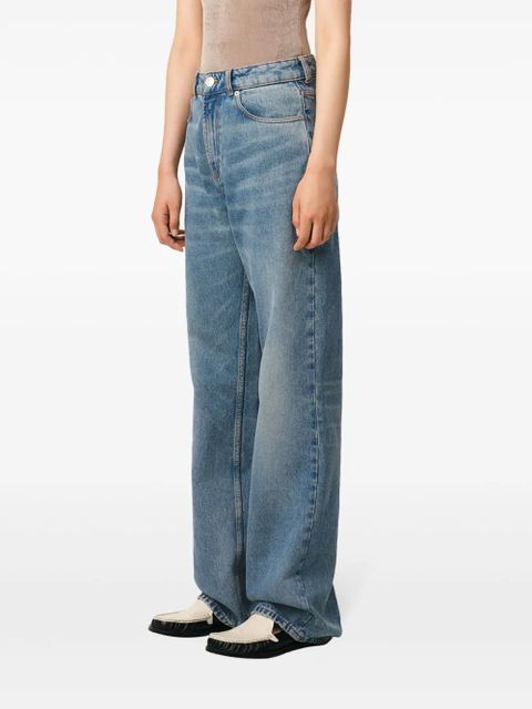 AMI Paris wide-leg jeans - Blue