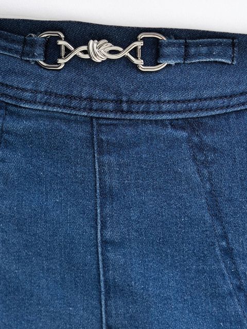 Guess szorty z domieszką jedwabiu JEWEL