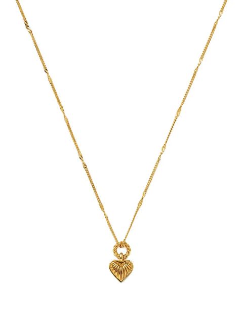 Missoma ridge heart necklace - Gold - zdjęcie produktu nr 1