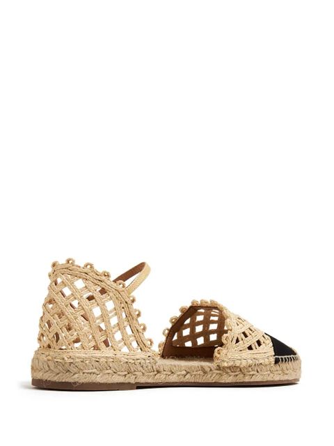 Aquazzura Sunburst almond-toe espadrilles - Neutrals - zdjęcie produktu nr 2