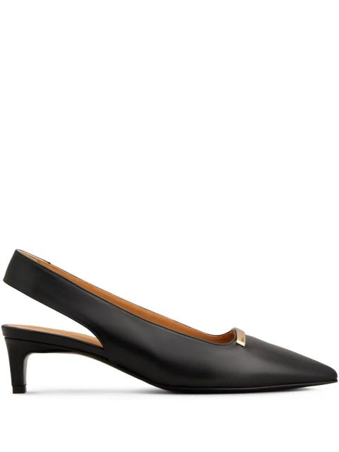 Tod's 40mm slingback pumps - Black - zdjęcie produktu nr 1