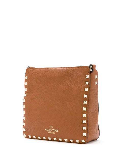 Valentino Garavani Rockstud crossbody bag - Brown