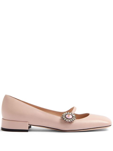 Valentino Garavani 20mm Preshoes Mary-Jane ballet flats - Pink