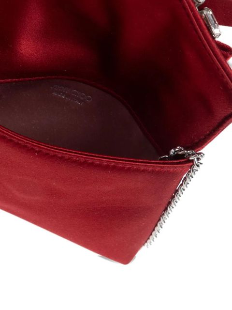 Jimmy Choo bow chain mini bag - Red