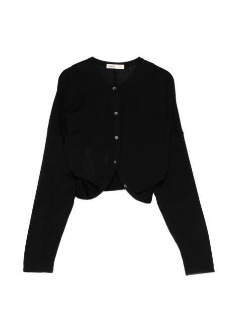 KHAITE Finn cardigan - Black
