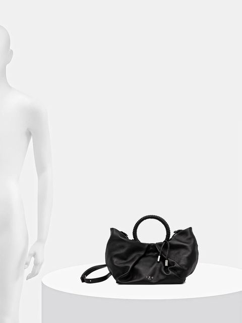 IRO torebka skórzana kolor czarny WP47SUNBAG