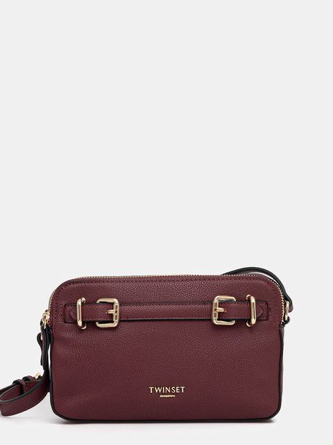 Twinset torebka kolor bordowy 252TB7012 - zdjęcie produktu nr 1